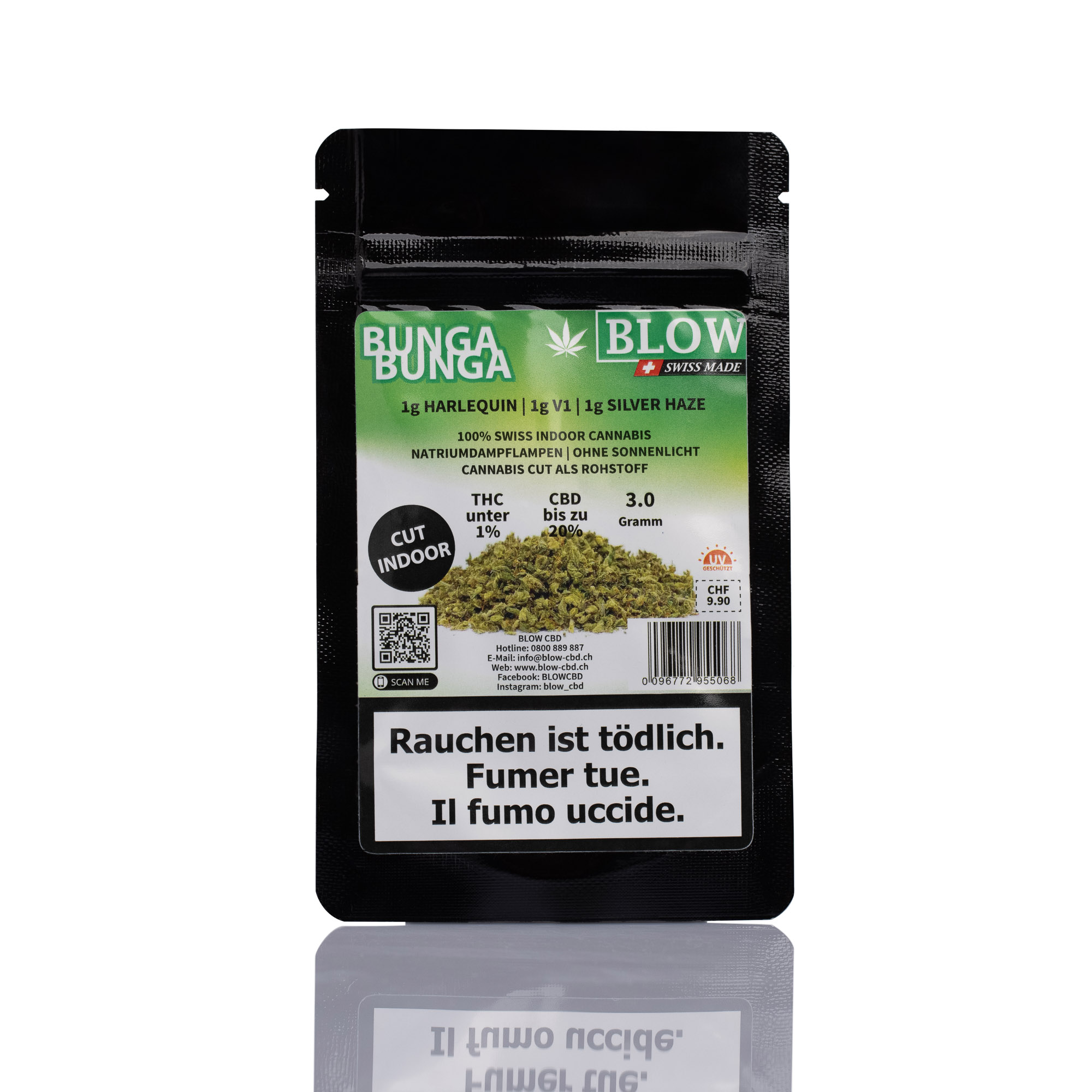 Kleine Blüten 3x1g BUNGA BUNGA Grün